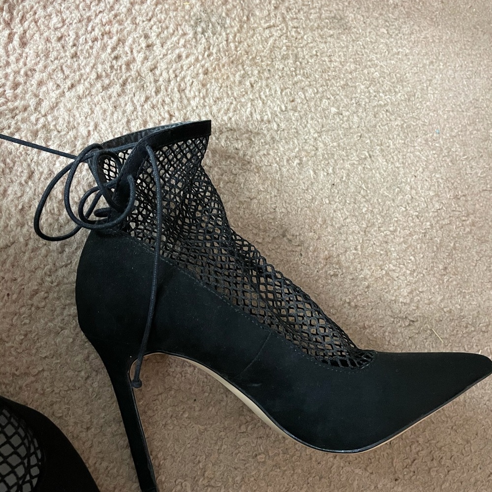 Zara mesh sexy heels. New w tags